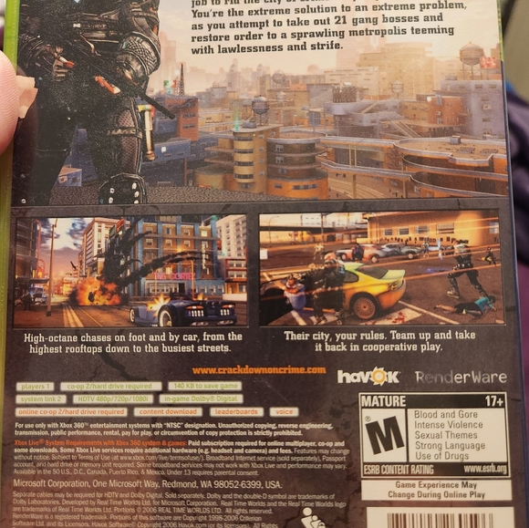 Xbox 360 Crackdown - Picture 4 of 4